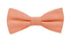 Nœud papillon couleur pêche, dans une teinte douce, chaleureuse et élégante.