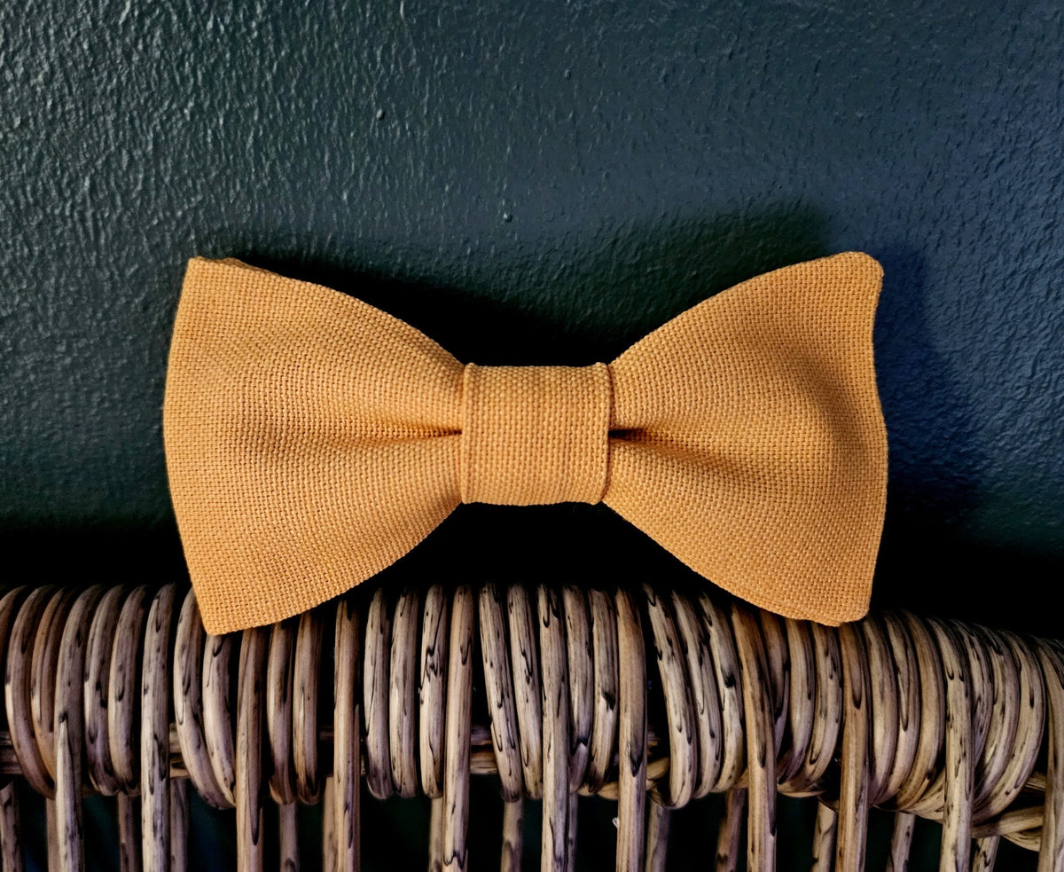 Noeud papillon curcuma