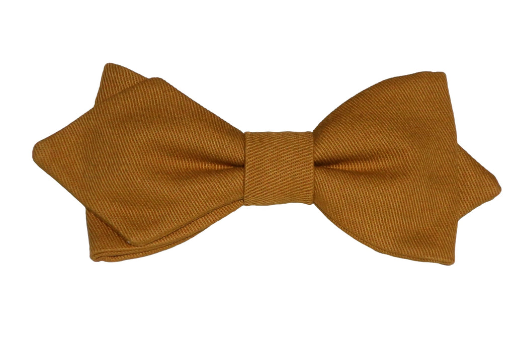 Noeud papillon jaune curry - Effet Noeud Pap
