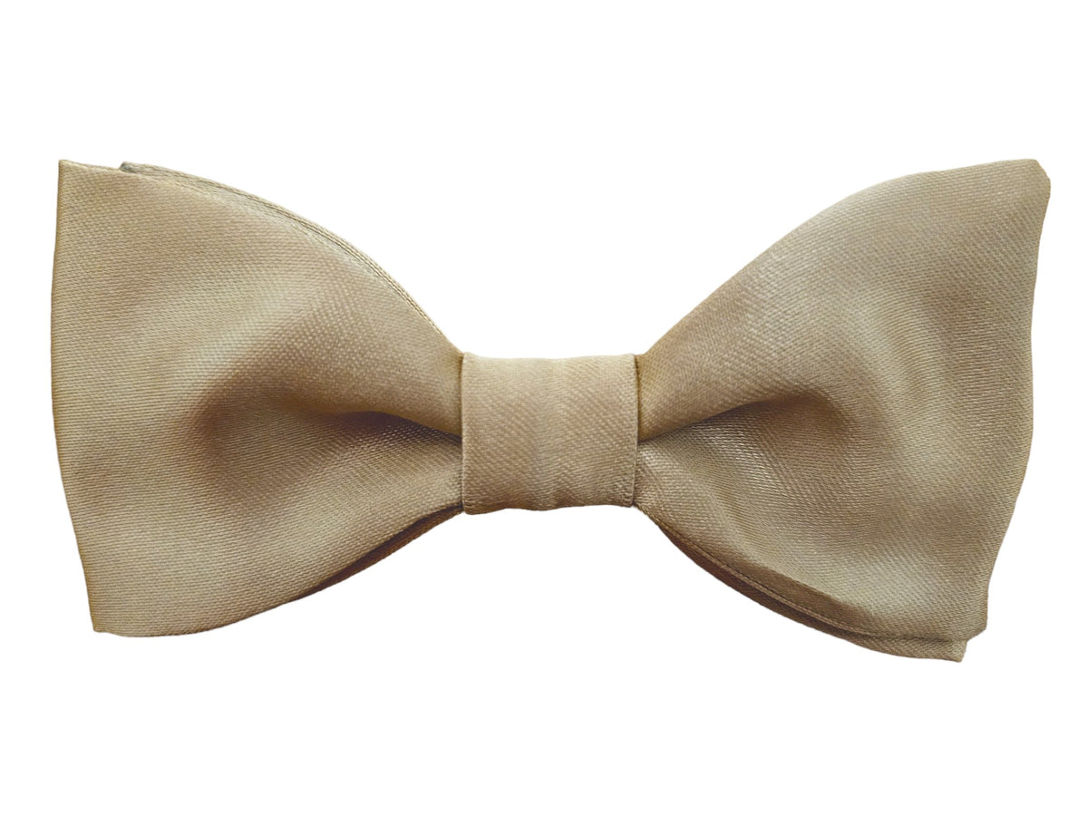 Noeud papillon Champagne Couleur Or - Effet Noeud Pap