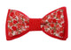 Noeud papillon double Liberty corail