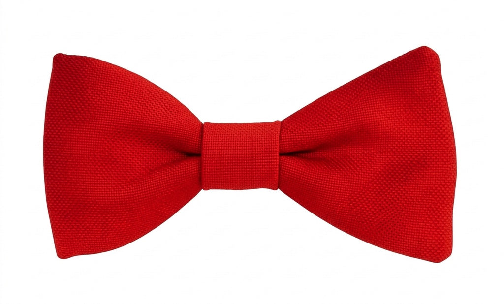 Noeud papillon rouge écarlate