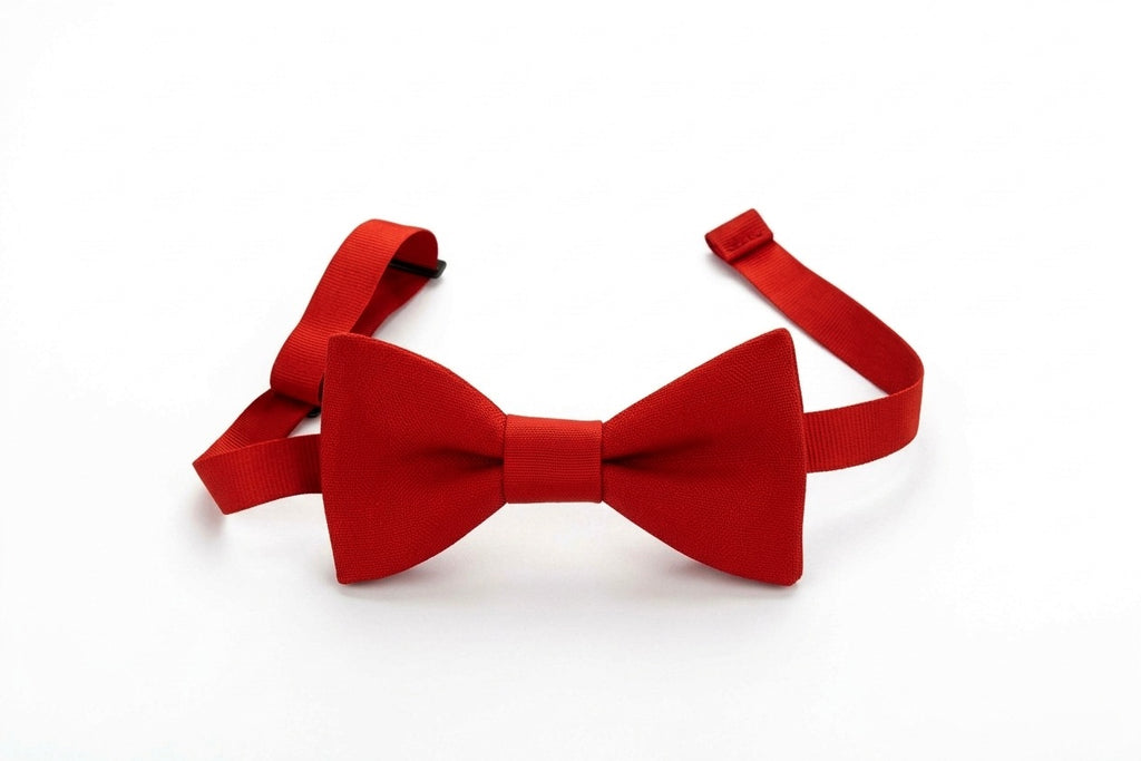 Noeud papillon rouge écarlate