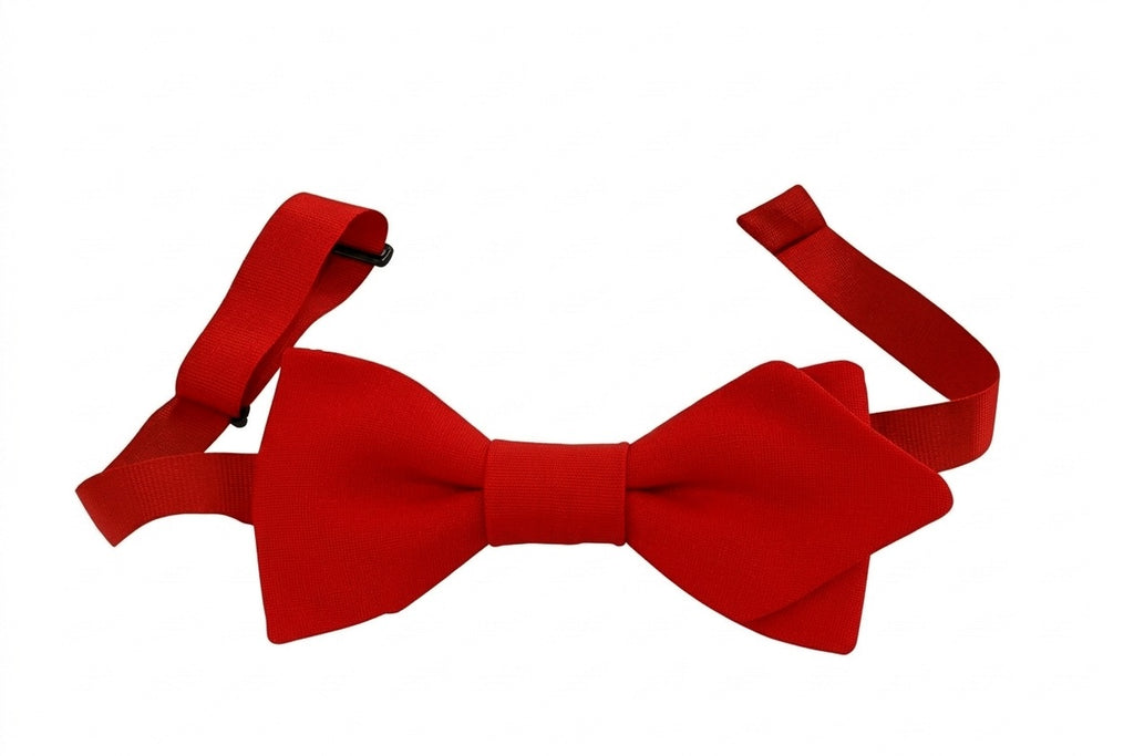Noeud papillon rouge écarlate
