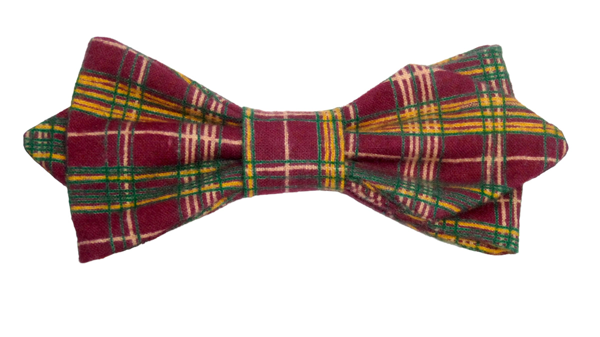 Noeud papillon écossais rouge - Effet Noeud Pap