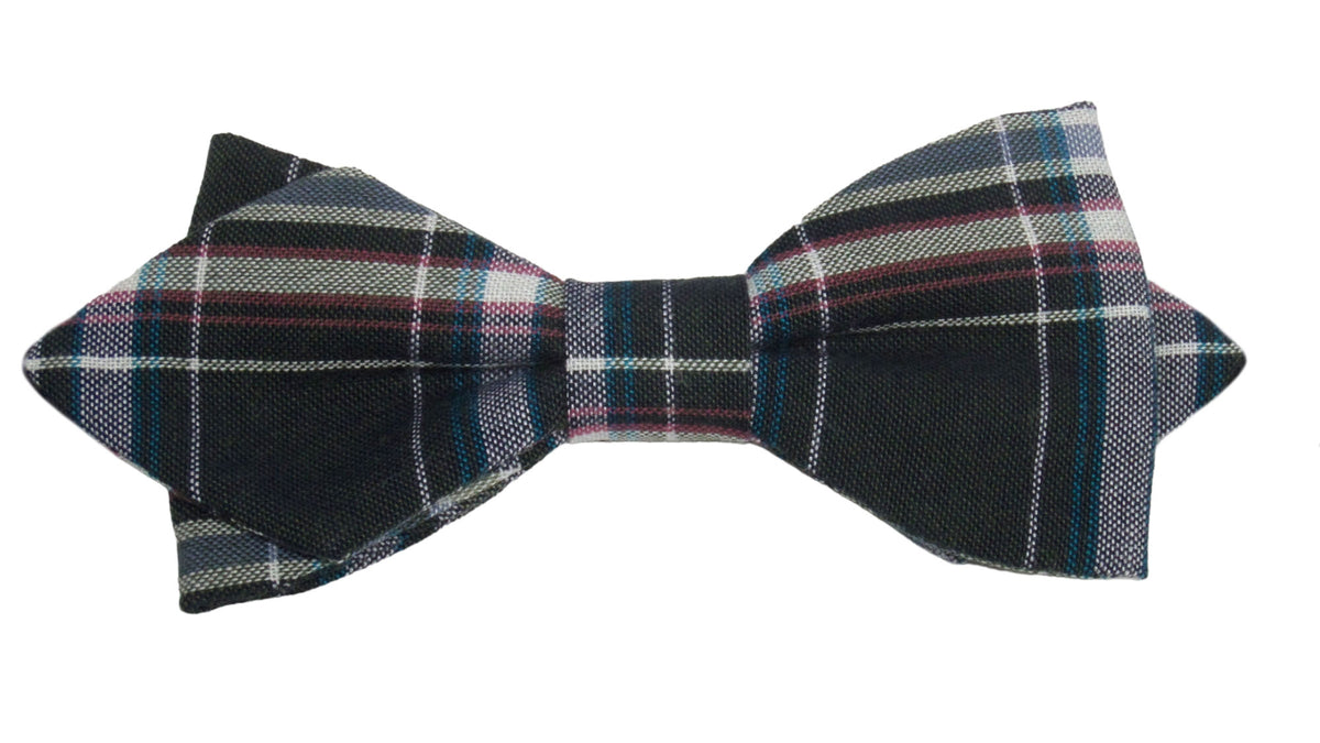 Noeud papillon écossais vert - Effet Noeud Pap