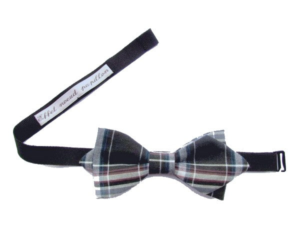 Noeud papillon écossais vert - Effet Noeud Pap