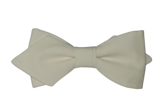 Noeud papillon écru