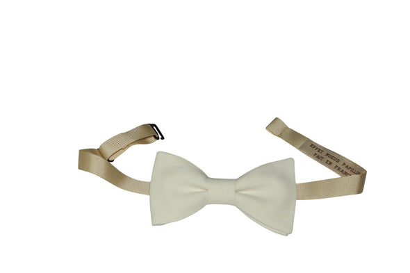 Noeud papillon écru