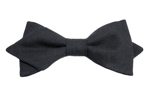 Noeud papillon gris anthracite bitume pour homme – Effet Noeud Pap