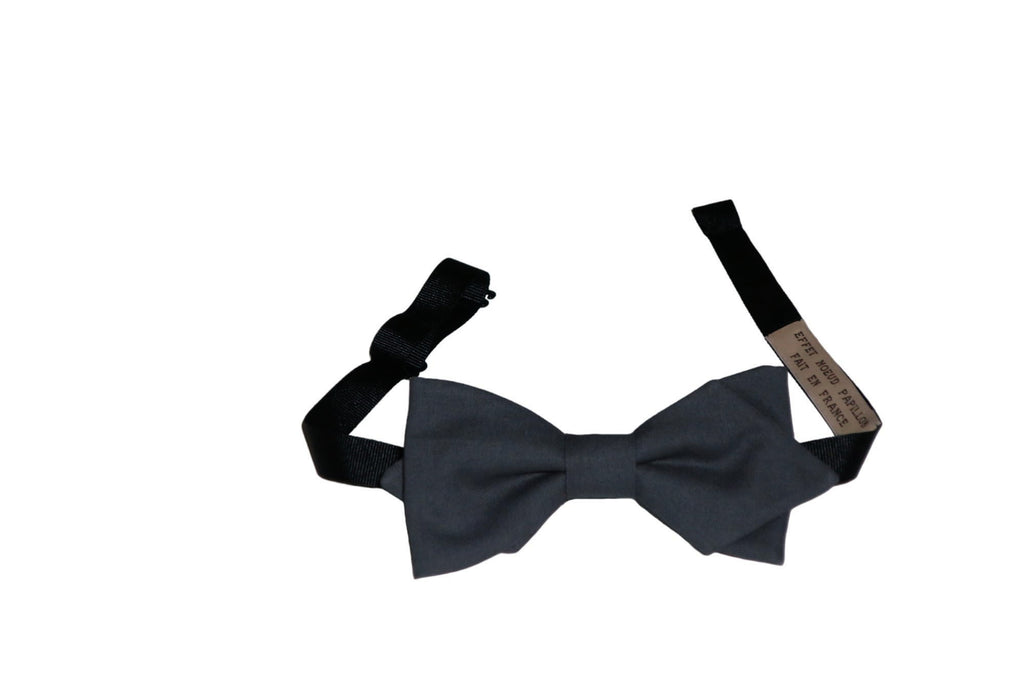 Noeud papillon gris carbone - Effet Noeud Pap