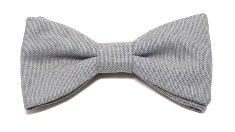 Noeud papillon gris moyen