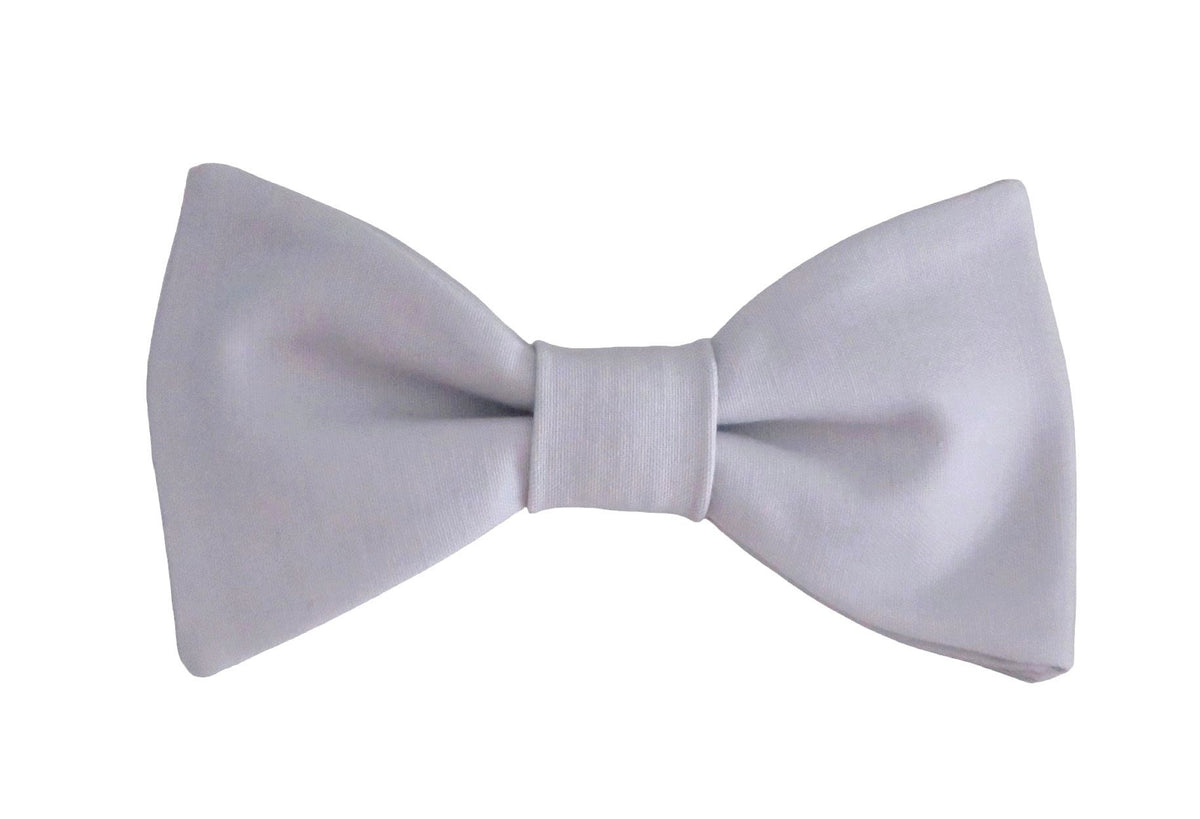 Noeud papillon gris clair - Effet Noeud Pap