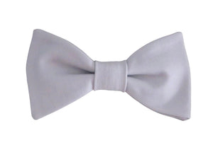 Noeud papillon gris clair - Effet Noeud Pap