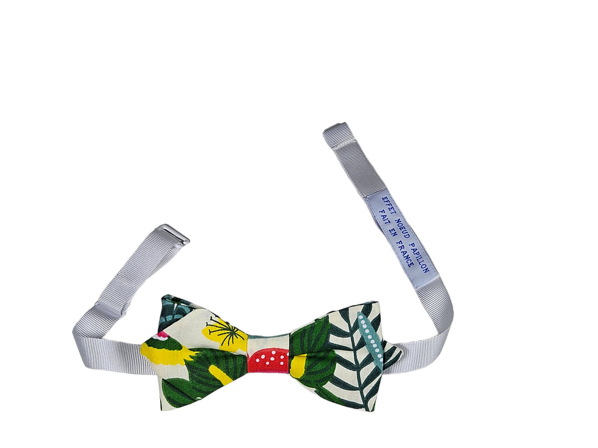 Noeud papillon exotique tropical