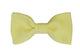 Nœud papillon jaune beurre en lin, parfait pour cérémonie estivale ou champêtre