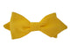 Nœud papillon jaune citron