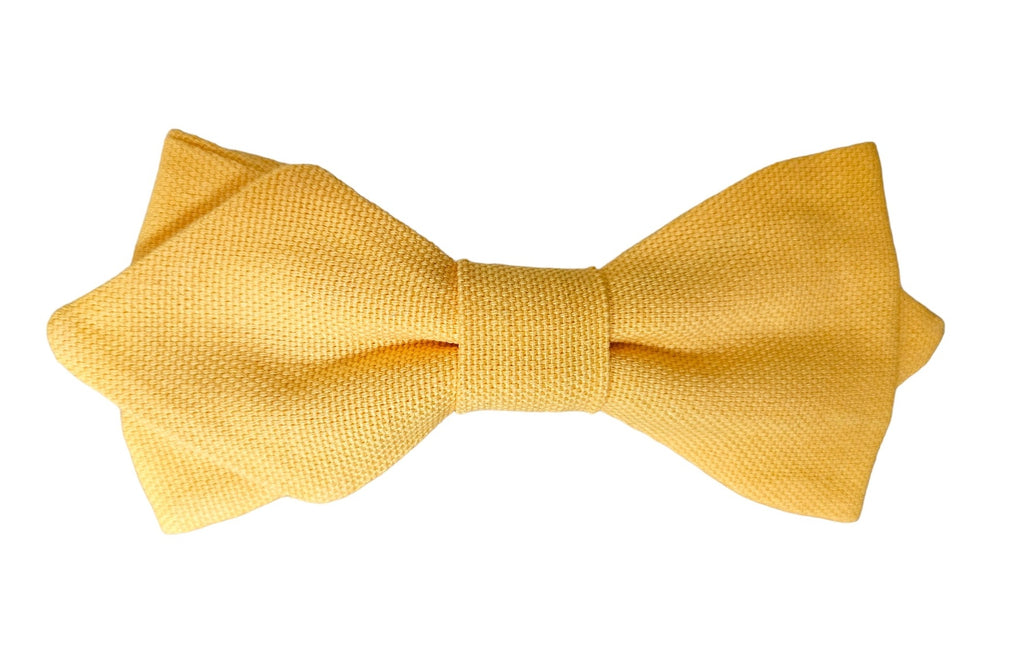 Noeud papillon jaune orangé - Effet Noeud Pap
