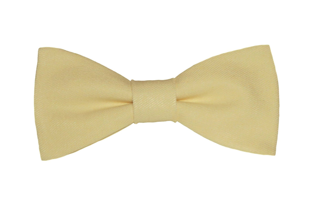 Noeud papillon jaune pastel - Effet Noeud Pap
