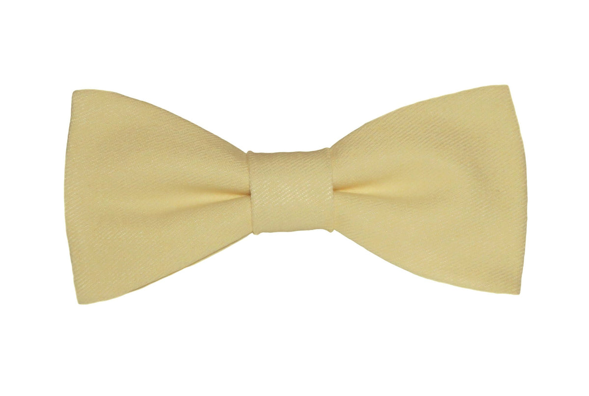 Noeud papillon jaune pastel - Effet Noeud Pap