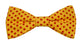 Noeud papillon jaune à pois rouges - Effet Noeud Pap