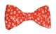 Noeud papillon Liberty orange potimarron