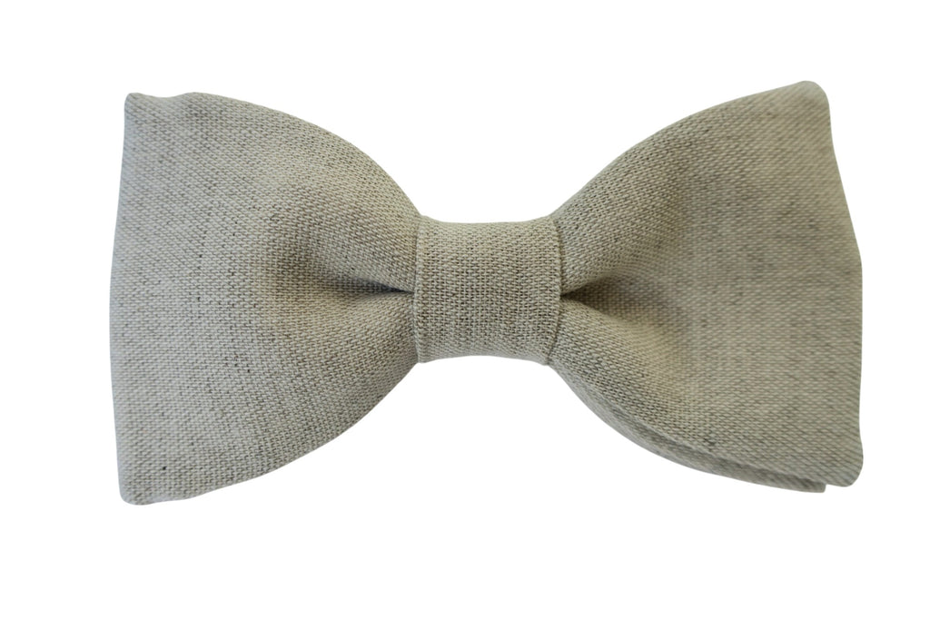 Noeud papillon lin naturel - Effet Noeud Pap