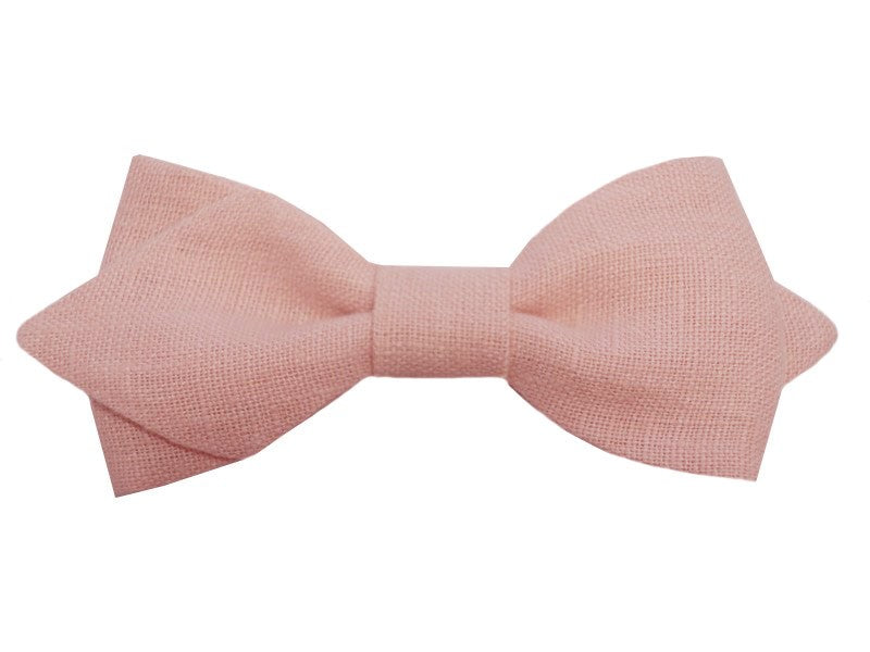 Noeud papillon lin rose - Effet Noeud Pap