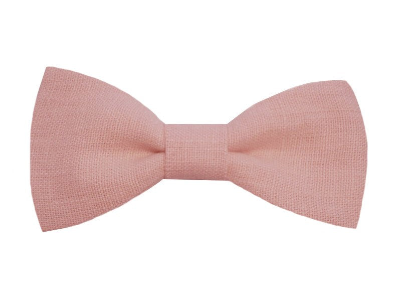 Noeud papillon lin rose - Effet Noeud Pap