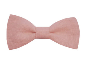 Noeud papillon lin rose - Effet Noeud Pap