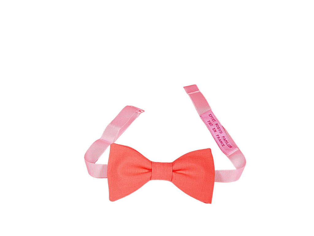 Noeud papillon orange mandarine - Effet Noeud Pap