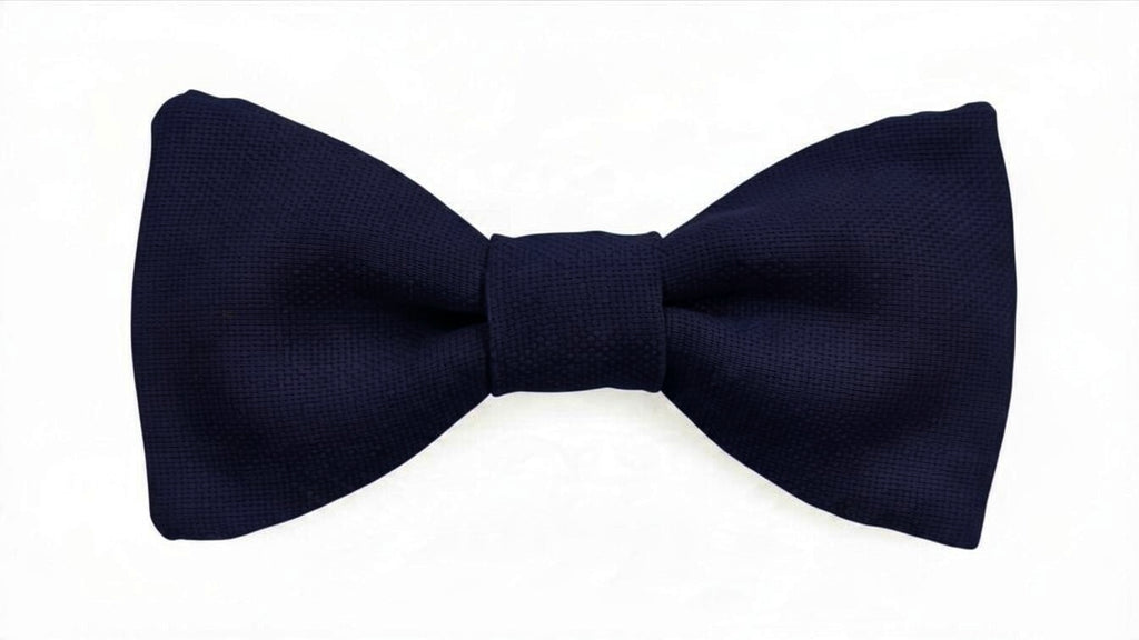 Noeud papillon bleu marine