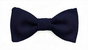 Noeud papillon bleu marine