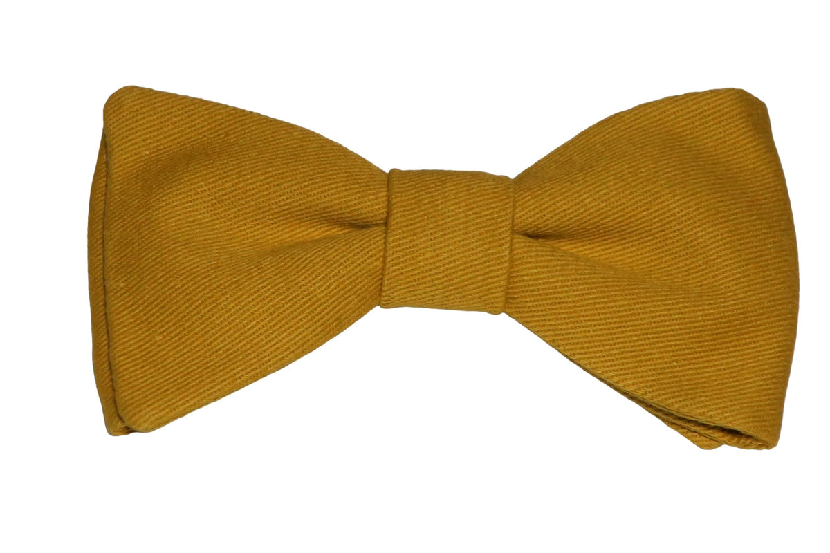 Noeud papillon moutarde