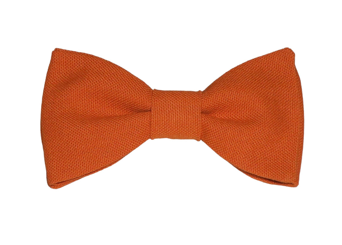 Noeud papillon Orange Brûlé