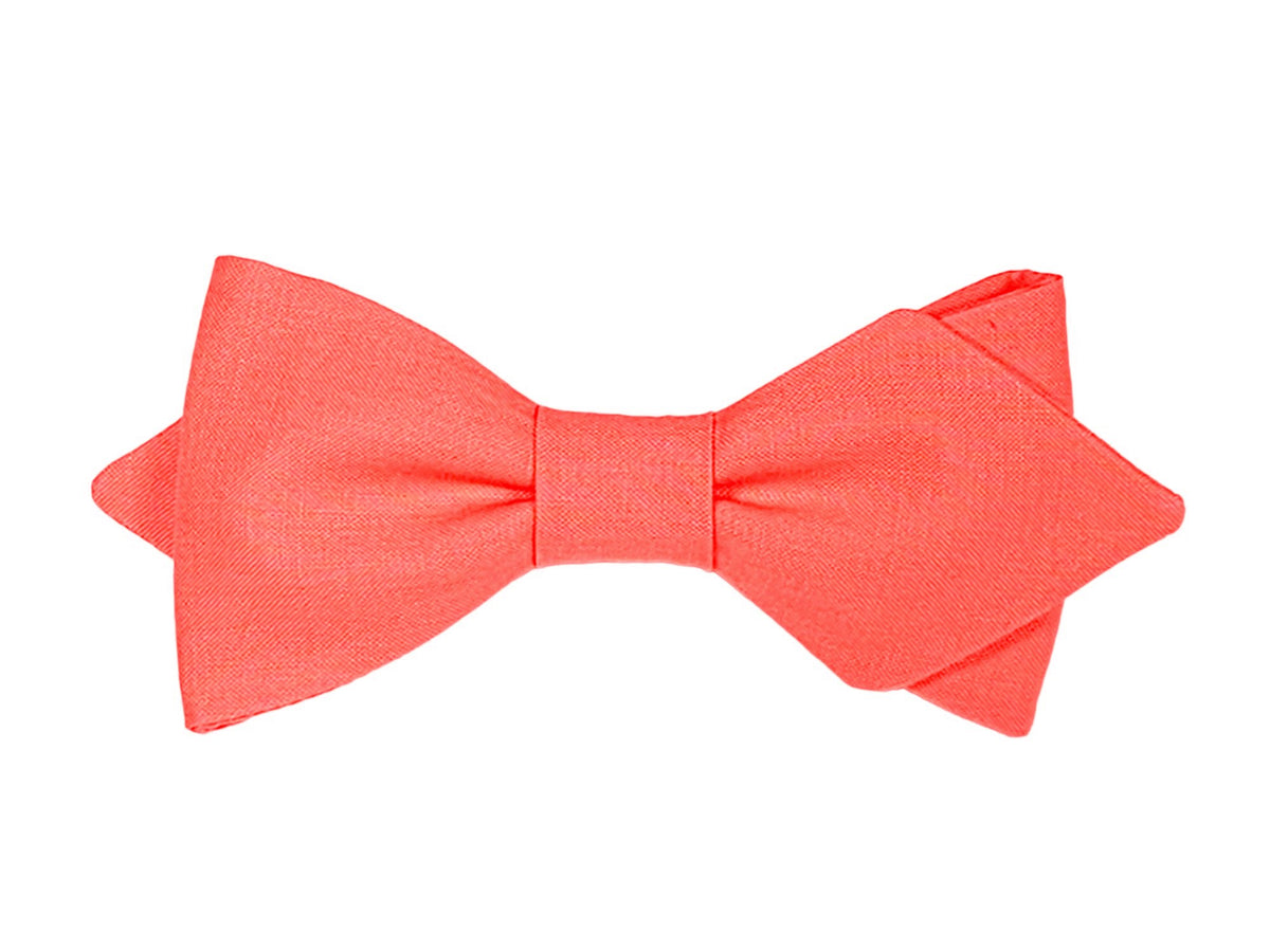 Noeud papillon orange mandarine - Effet Noeud Pap