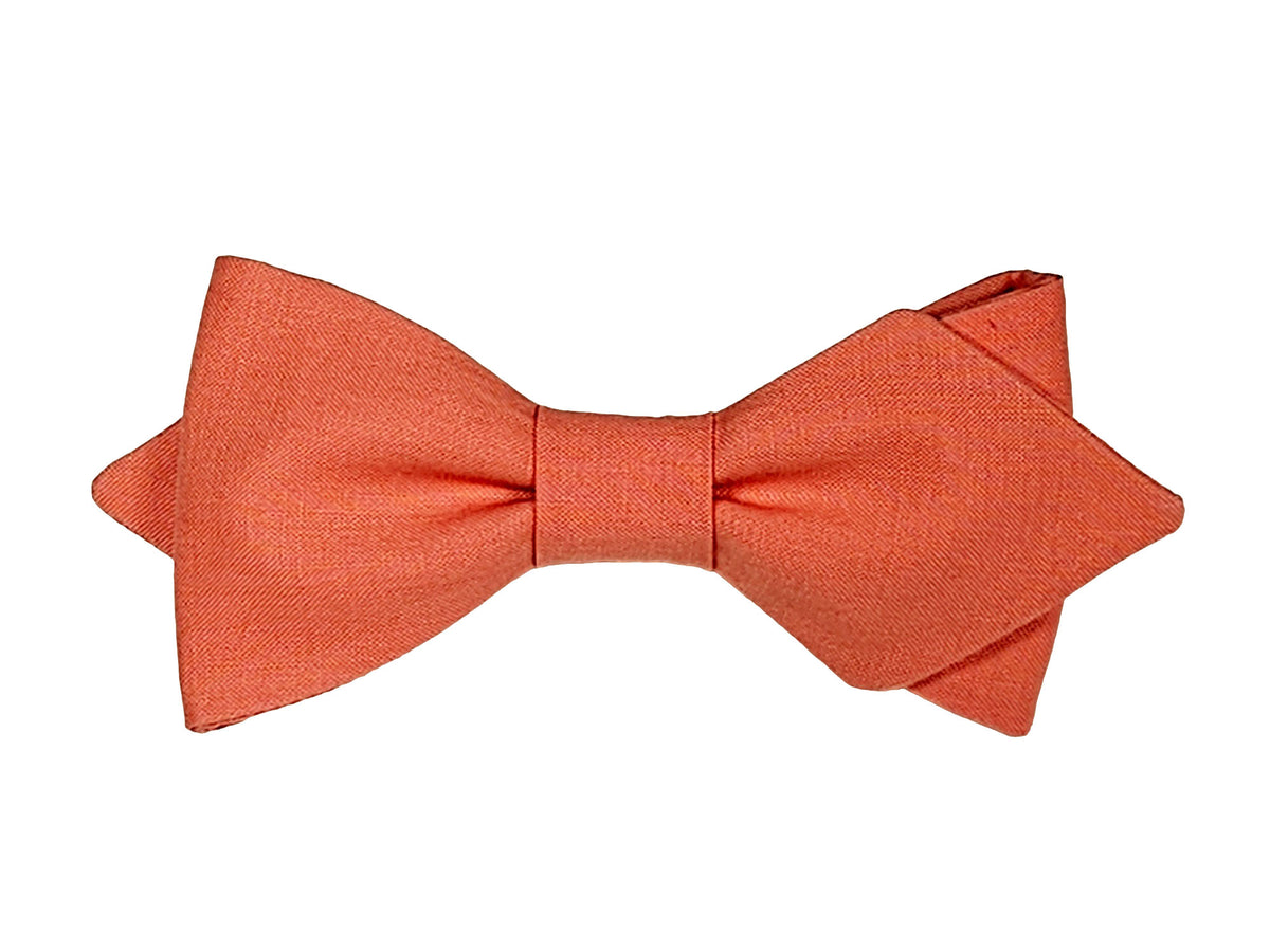 Noeud papillon Orange Pêche