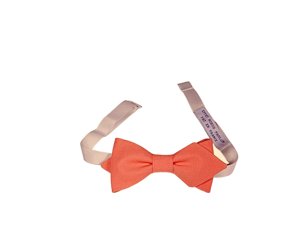 Noeud papillon Orange Pêche