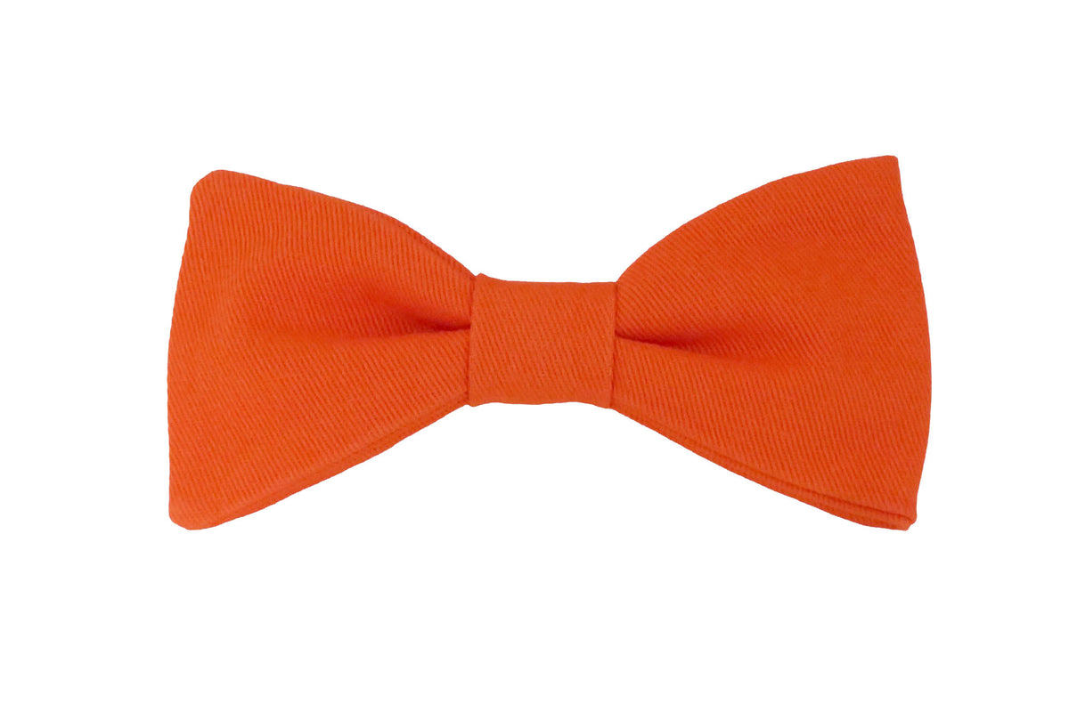 Noeud papillon orange vif