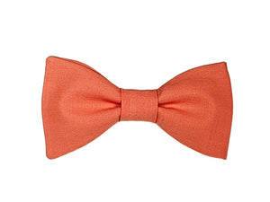 Noeud papillon Orange Pêche
