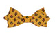Noeud papillon provençal jaune calissons noirs et verts - Effet Noeud Pap
