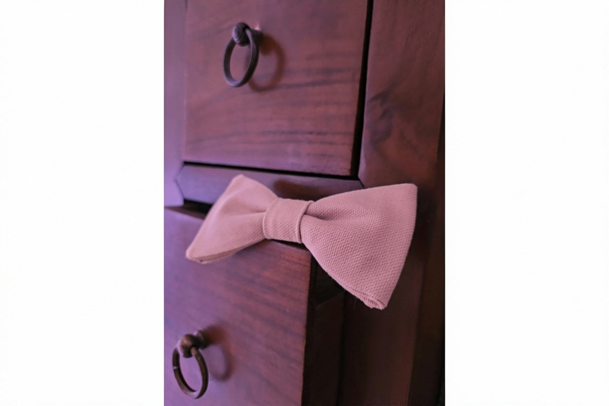Noeud papillon Vieux Rose
