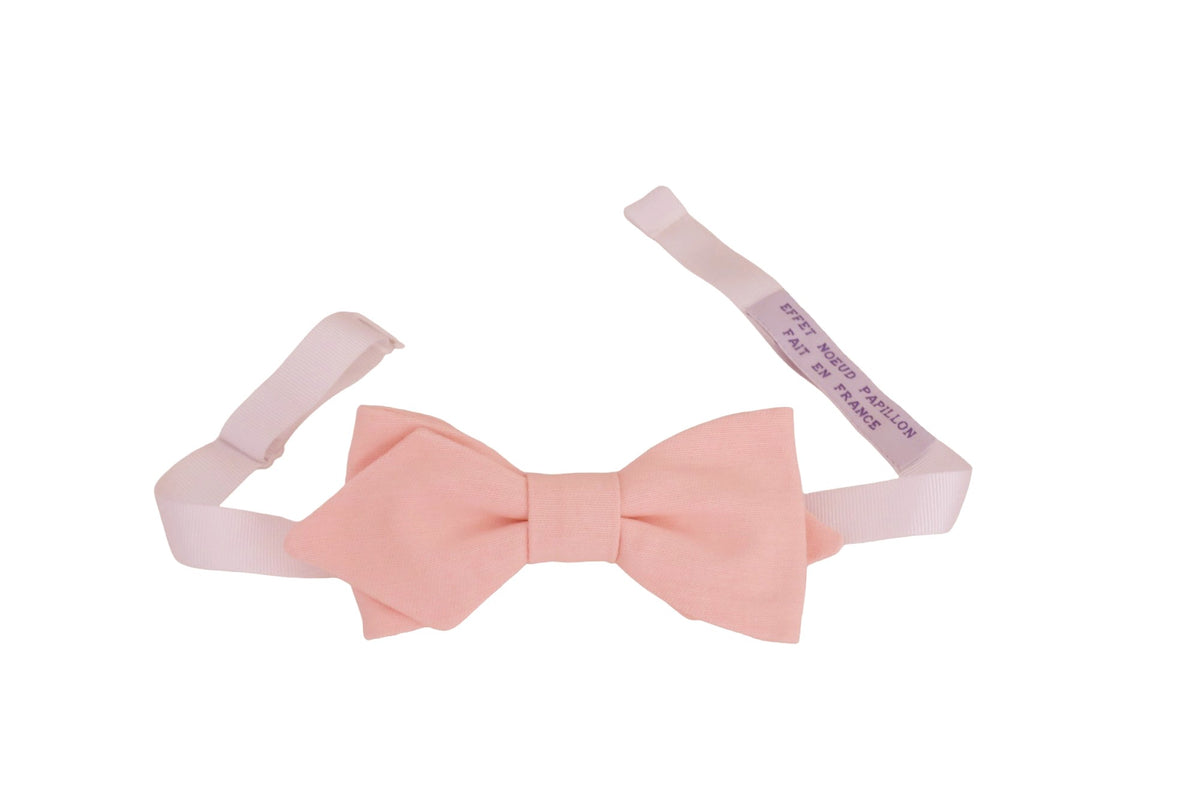 Noeud papillon rose clair