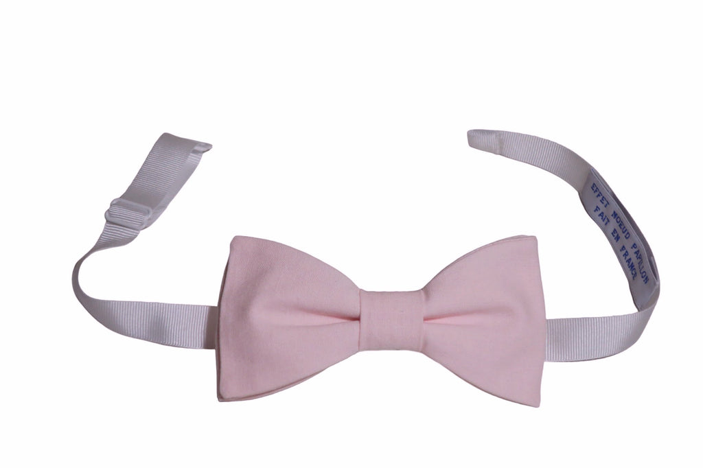 Noeud papillon rose dragée - Effet Noeud Pap