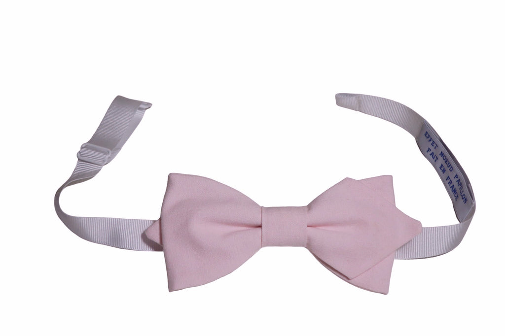 Noeud papillon rose dragée - Effet Noeud Pap