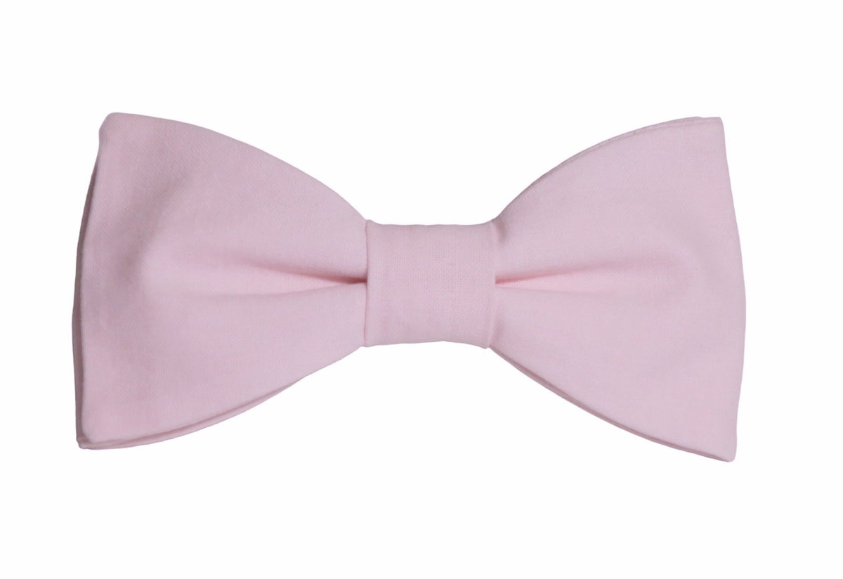 Nœud papillon rose dragée