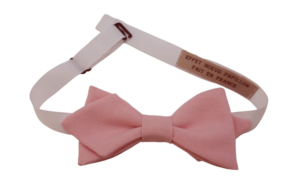 Noeud papillon rose guimauve - Effet Noeud Pap