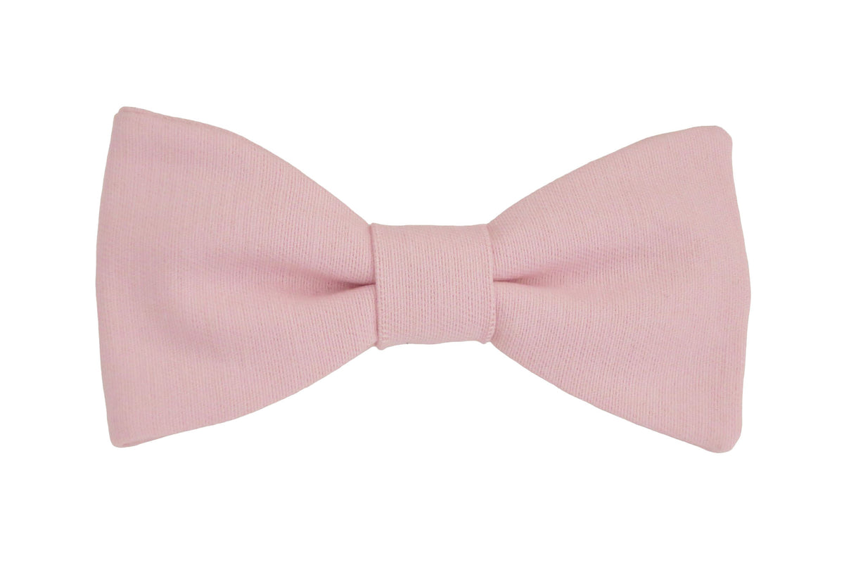 Nœud papillon rose pâle