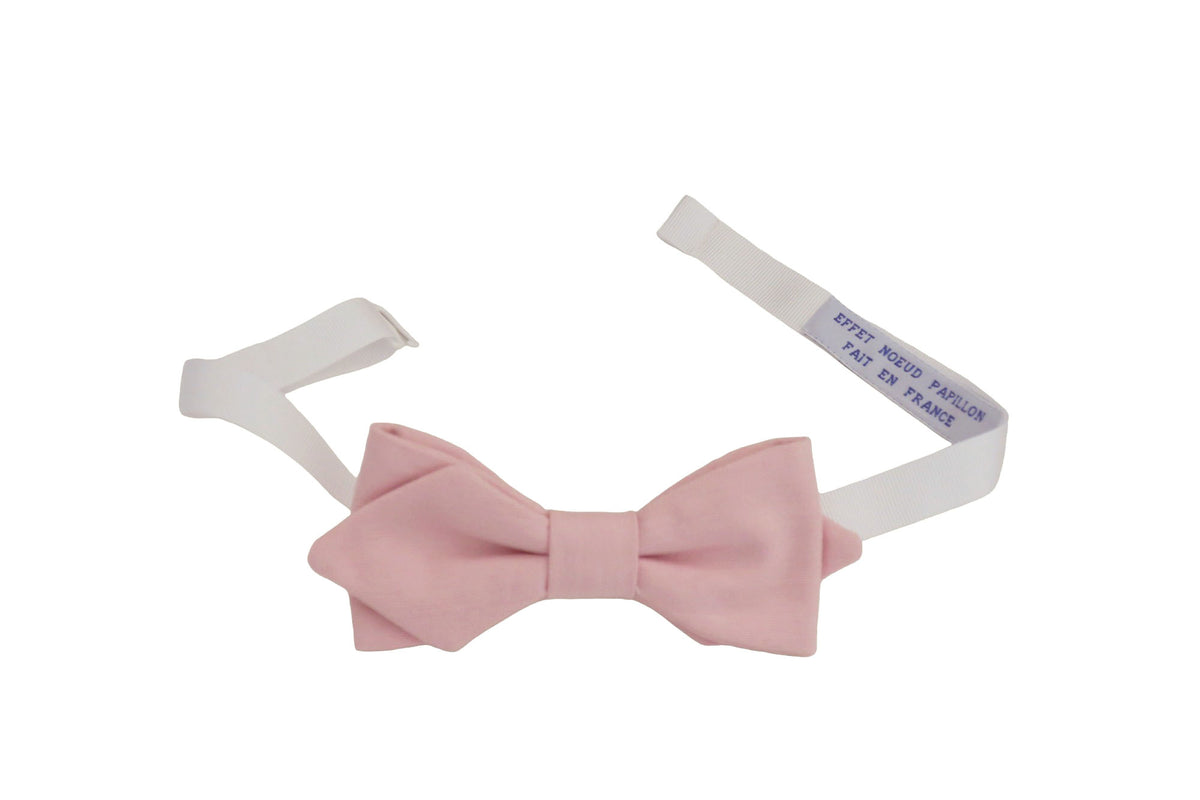 Noeud papillon rose pâle - Effet Noeud Pap