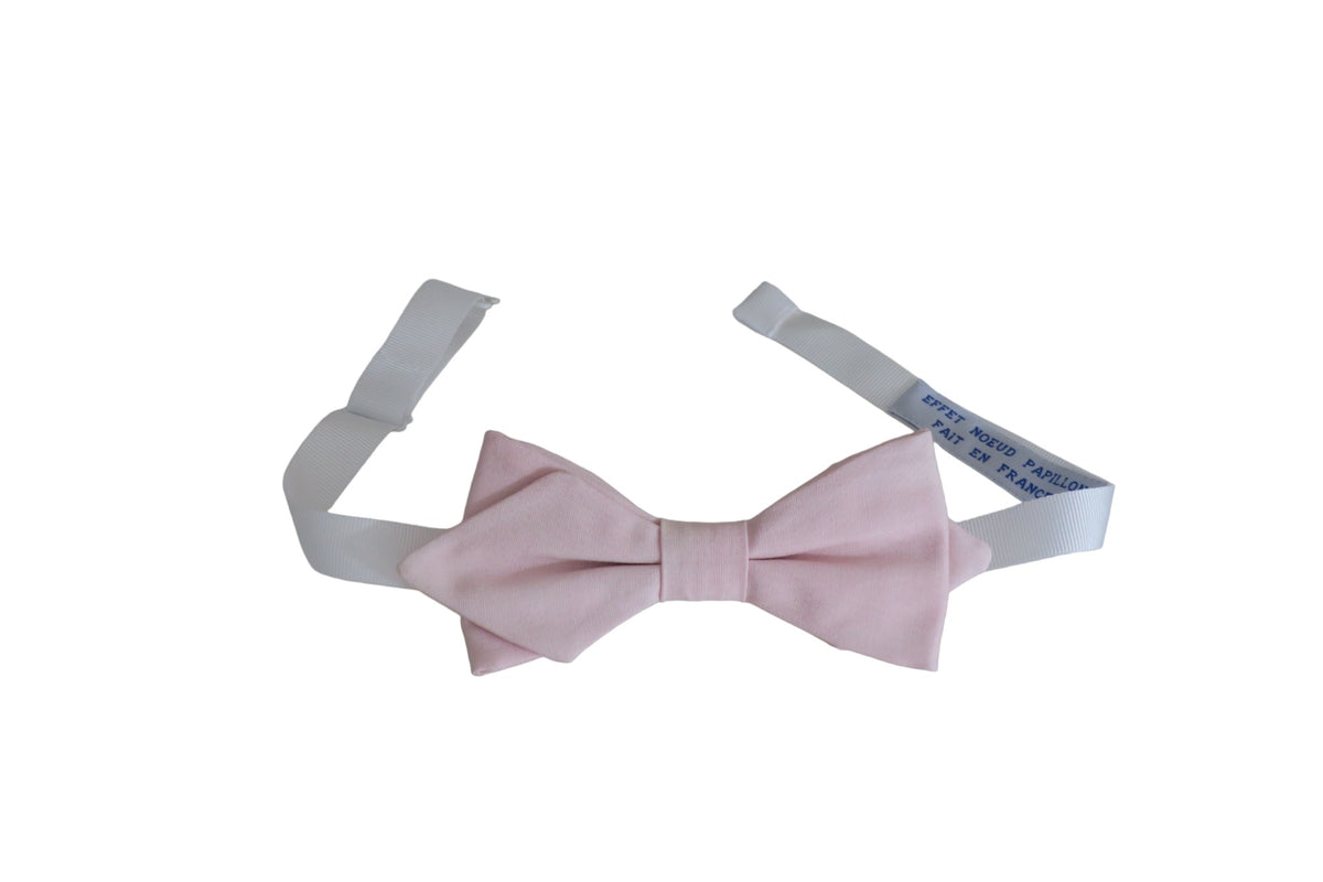 Noeud papillon Quartz rose - Effet Noeud Pap